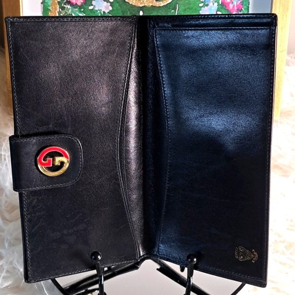 Gucci Vintage Rare Monogram Long Wallet - Picture 9 of 11